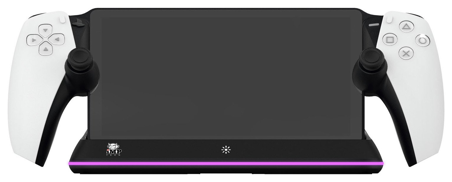 iMP LED Stand For PS5 Portal - Black