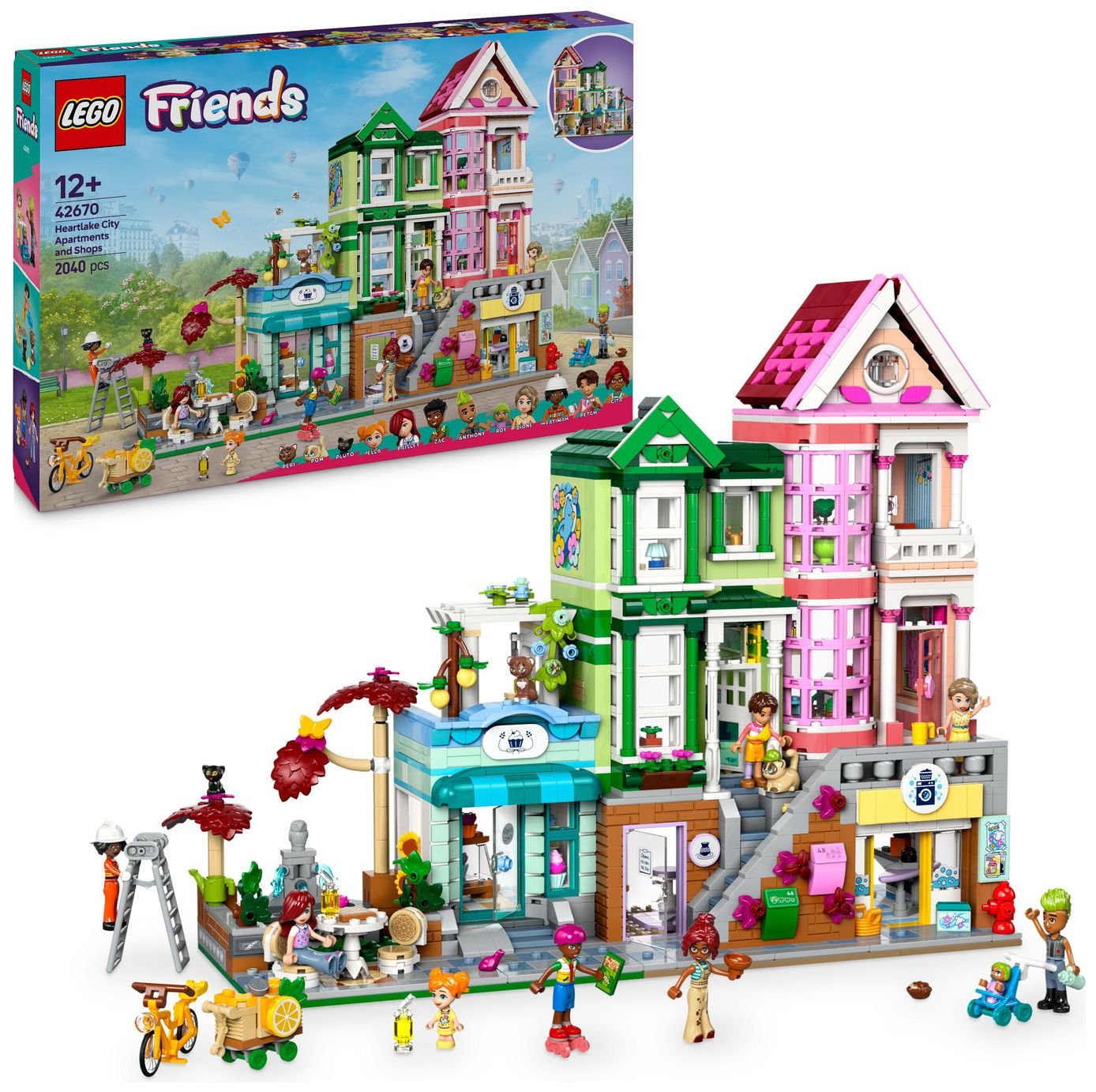 LEGO Friends Heartlake City Apartments and Shops Set 42670
