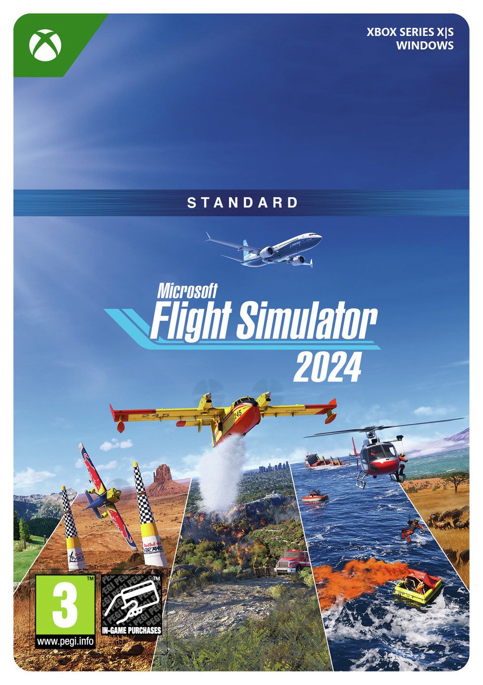 Flight Simulator 2024 Standard Edition Xbox & PC Game