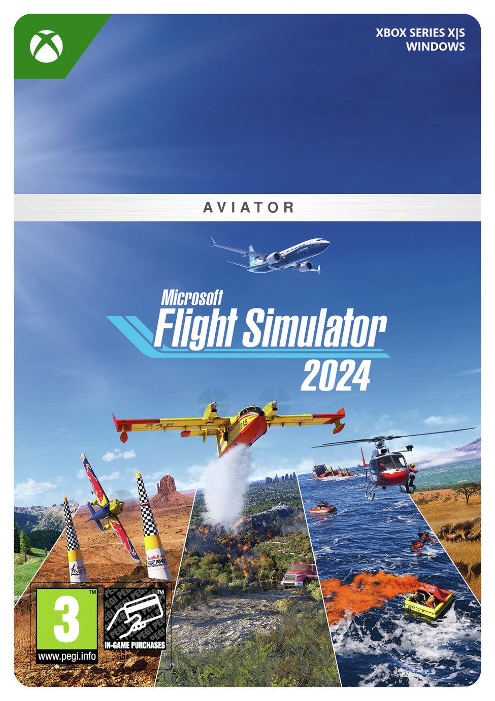 Flight Simulator 2024 Aviator Edition Xbox & PC Game