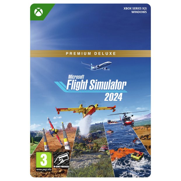 Buy Flight Simulator 2024 Premium Deluxe Edition Xbox PC Game