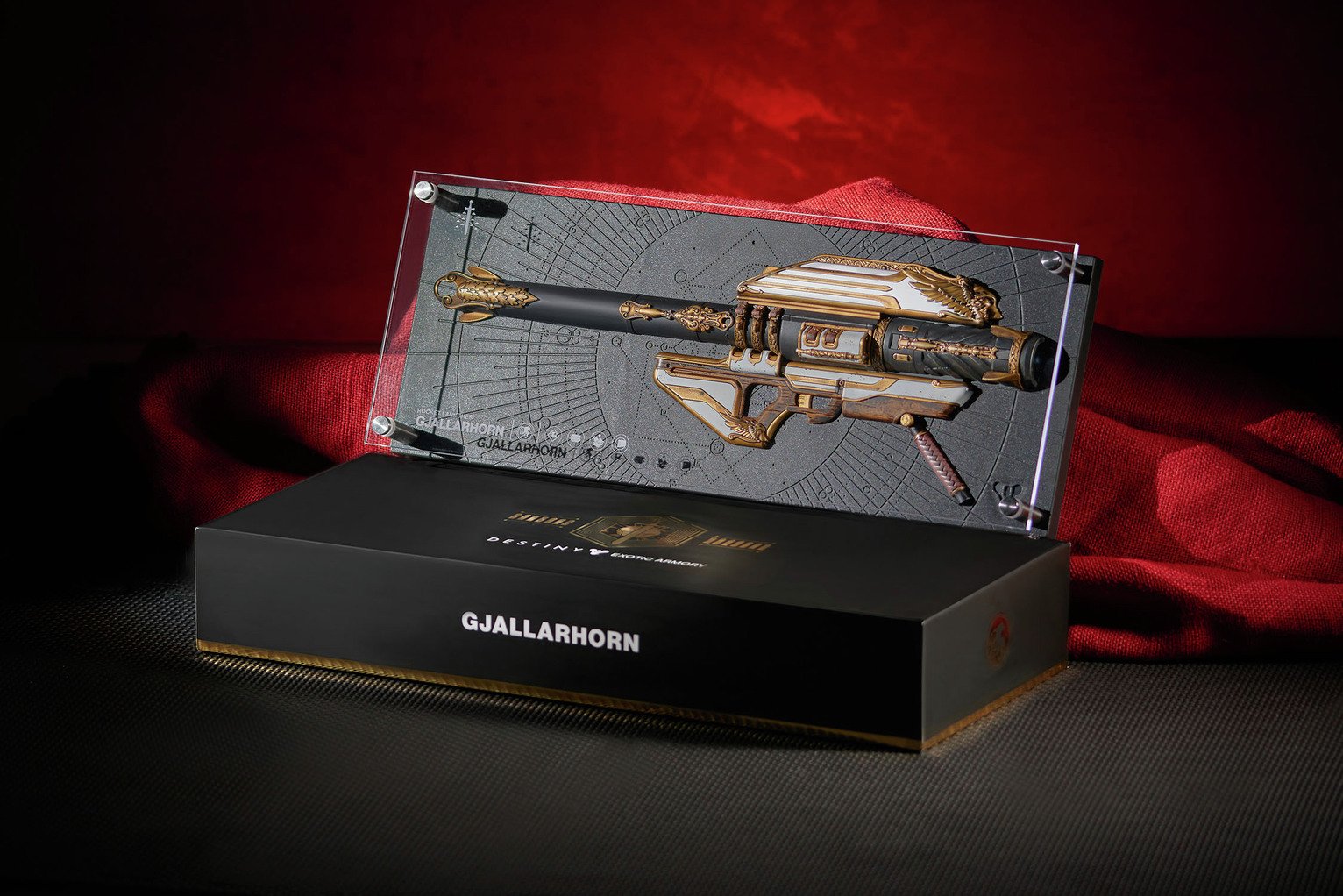 Destiny Exotic Armory Collection Gjallarhorn Replica Plaque