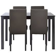 Buy Hygena Lido Glass Dining Table & 4 Chairs - Black at Argos.co.uk ...