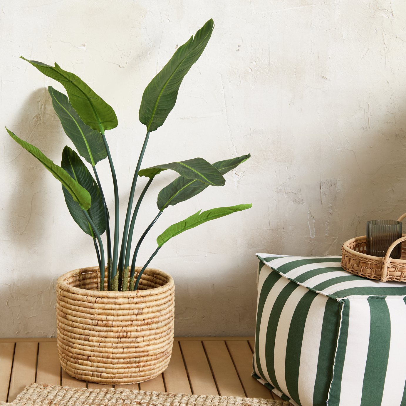  Home Faux Strelitzia Tree