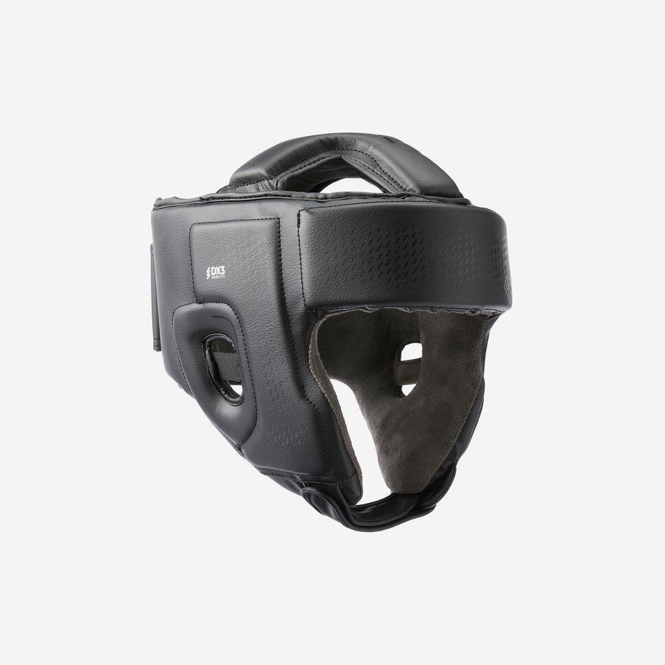 Decathlon Boxing Open Headguard - L, Black