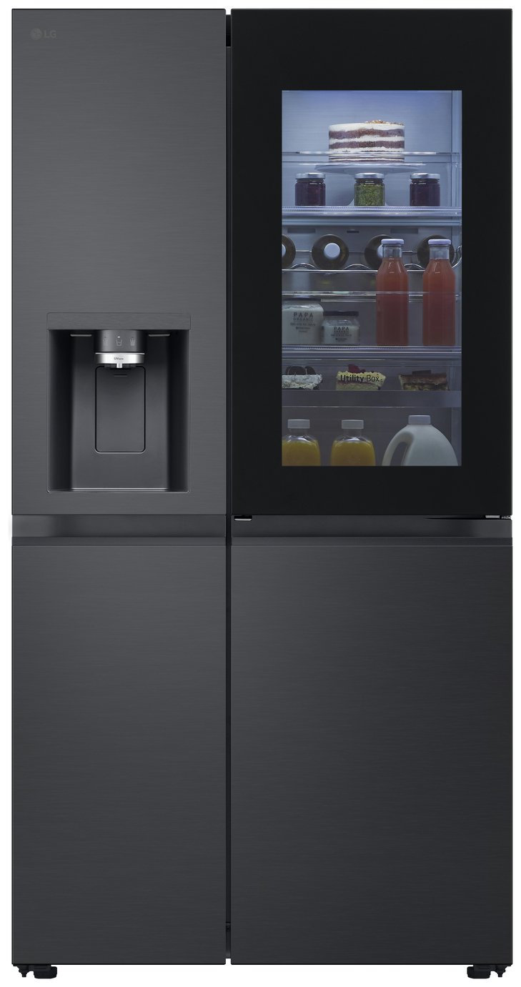 LG GSXE91EVAD American Fridge Freezer - Black