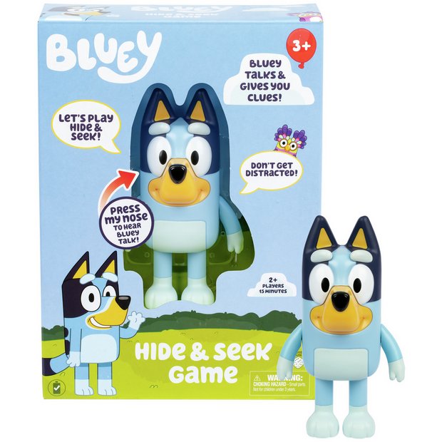 Buy Bluey Hide & Seek Interactive Game | Playsets and figures | Argos