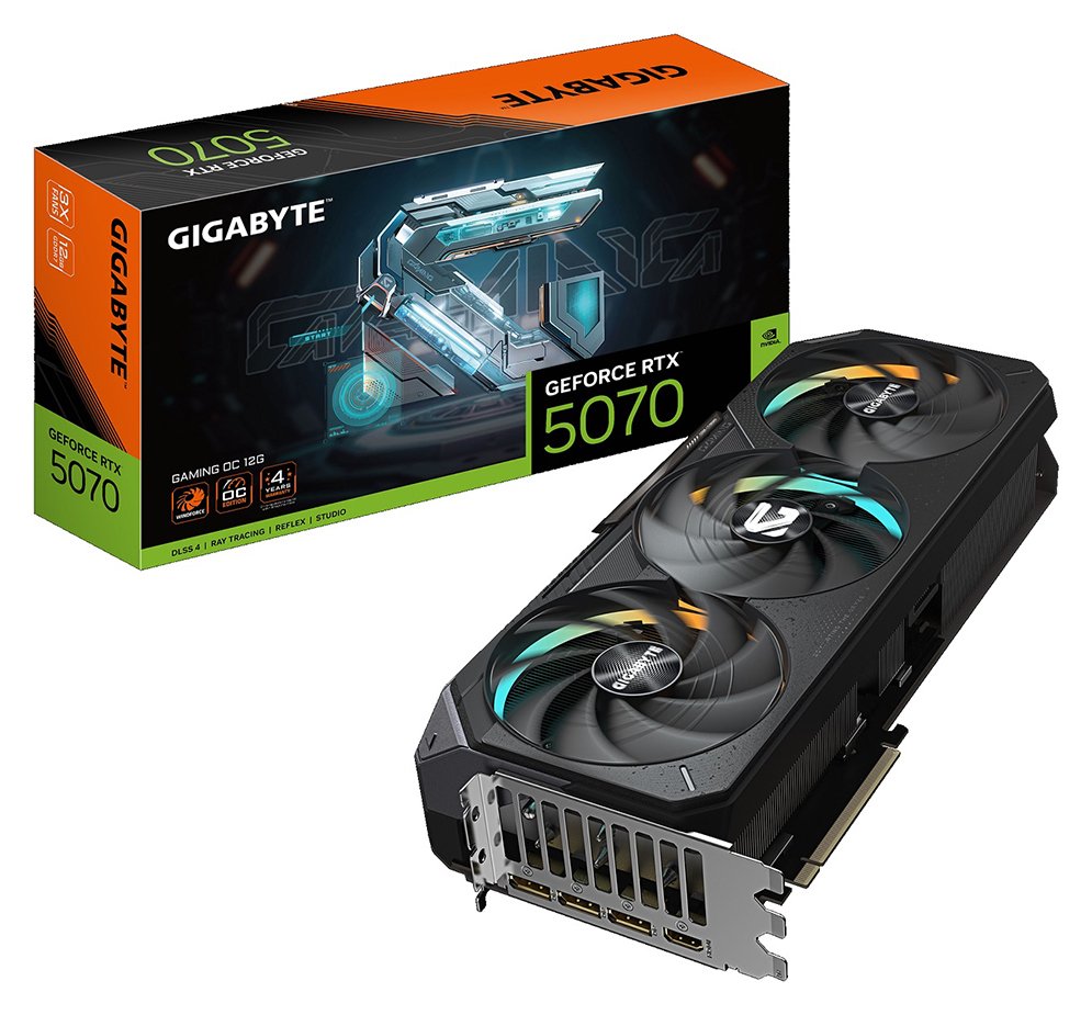 Gigabyte Nvidia RTX 5070 TI Gaming OC 16GB Graphics Card