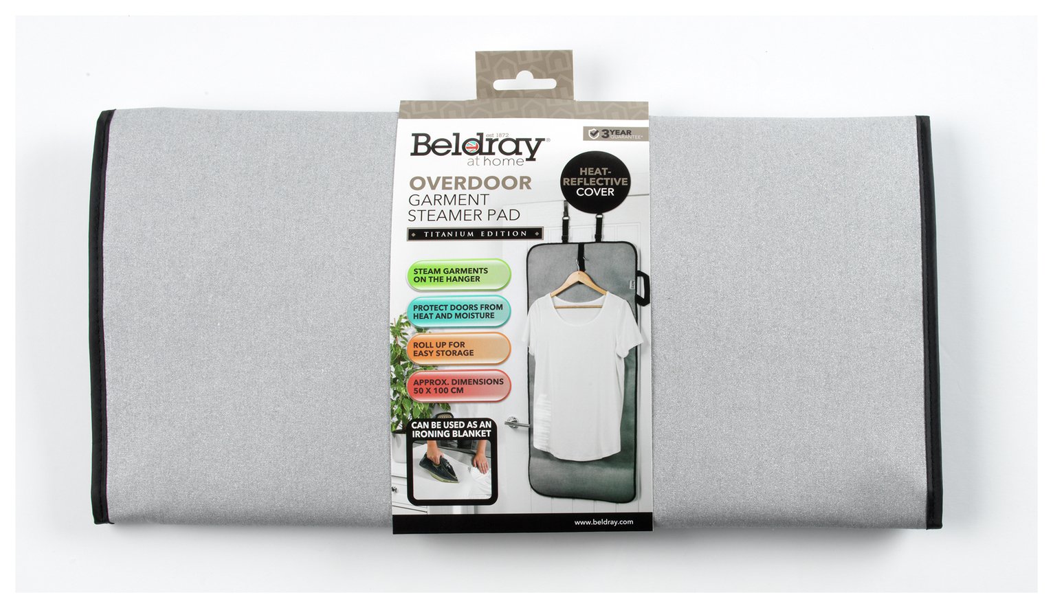 Beldray Overdoor Garment Steamer Pad