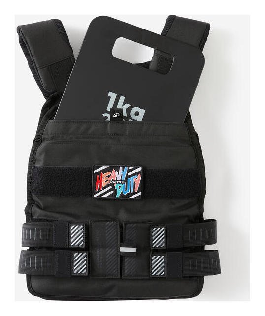Decathlon Adjustable Weighted Vest - 10Kg