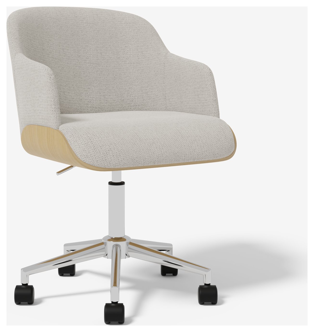 Koble Hedda Fabric Office Chair - Natural