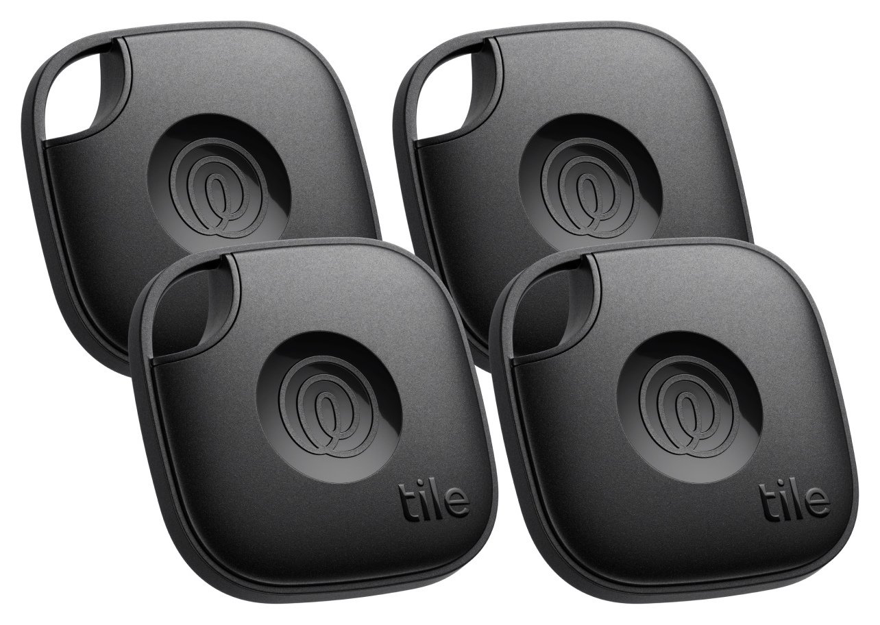 Tile By Life360 Mate 2024 Black - Pack of 4