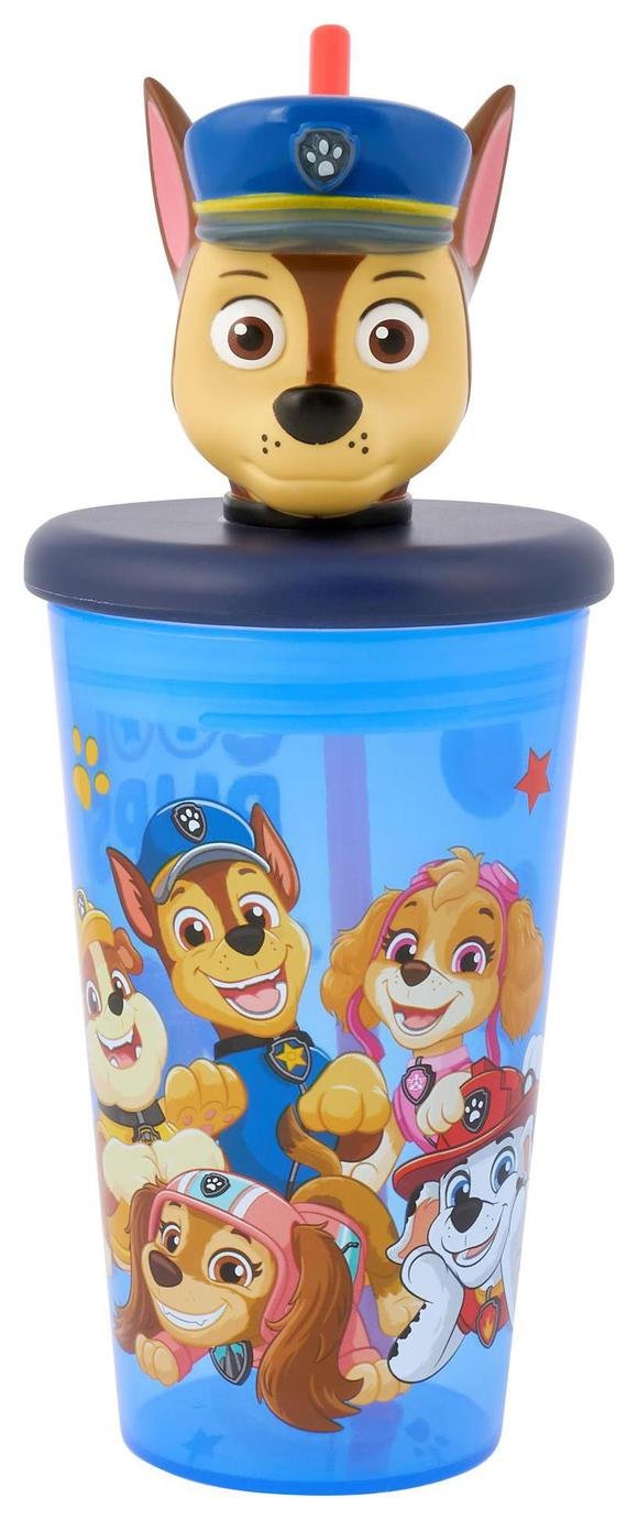 PAW Patrol 3D Head Blue Soda Cup - 440ml
