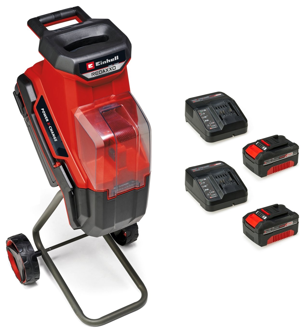 Einhell REDAXXO Cordless 55L Garden Shredder - 36V
