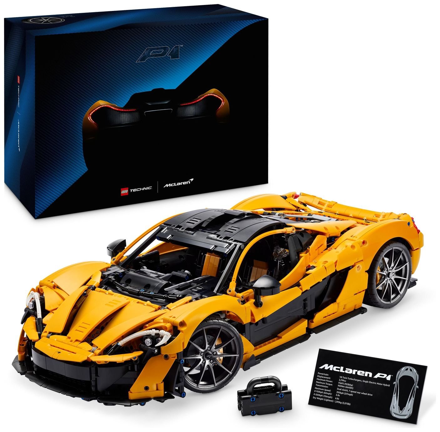 LEGO Technic McLaren P1 Model Car Set for Adults 42172