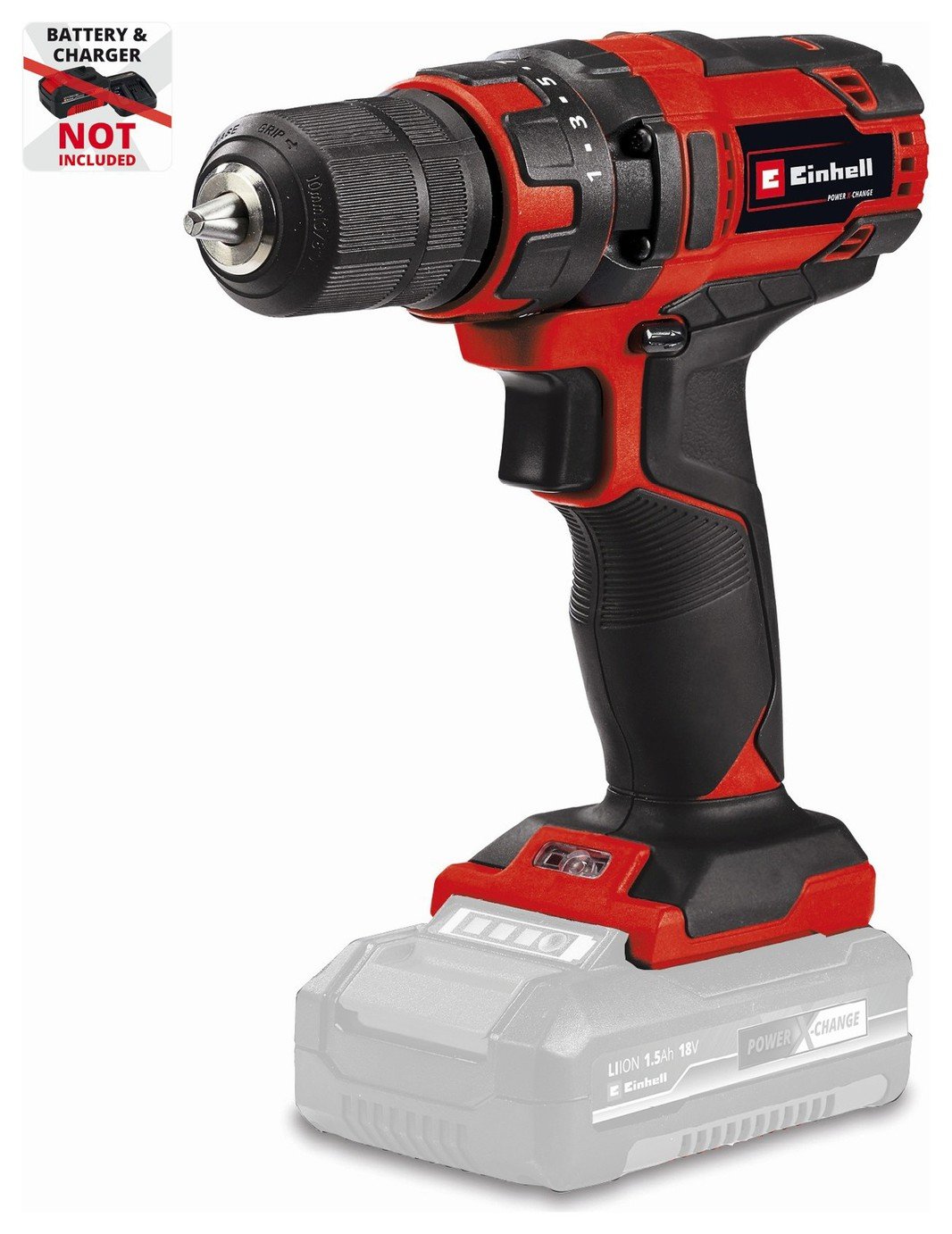 Einhell Solo Cordless Drill Driver - 18V
