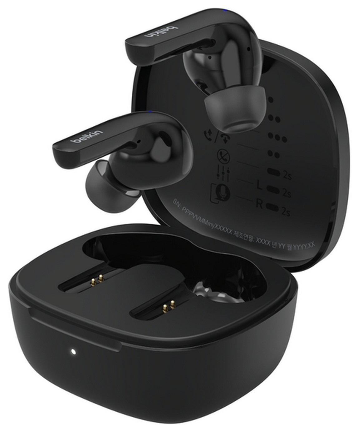 Belkin SoundForm Motion True Wireless Earbuds - Black