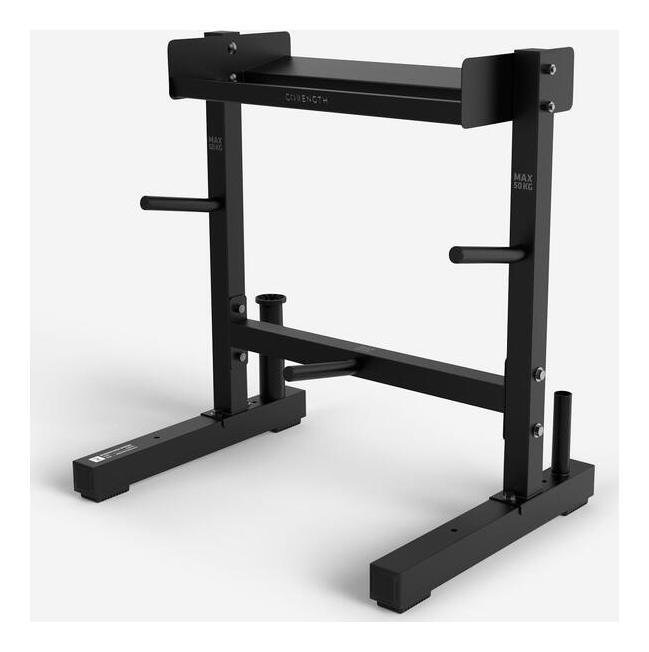 Decathlon Dumbbell, Bars & Weight Storage Rack 
