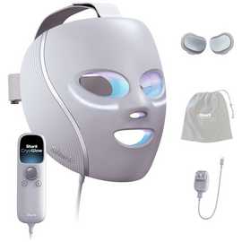 Shark CryoGlow Under-Eye Cooling LED Face Mask - Lilac