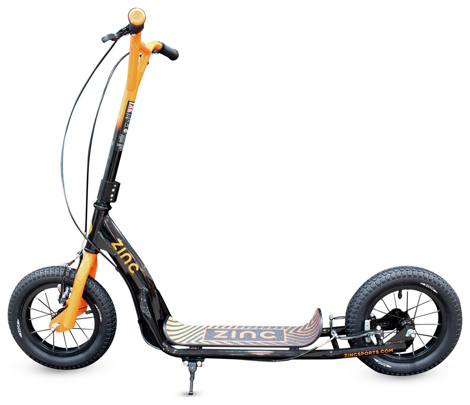 Zinc Radikal 12 inch Kids BMX Scooter - Orange