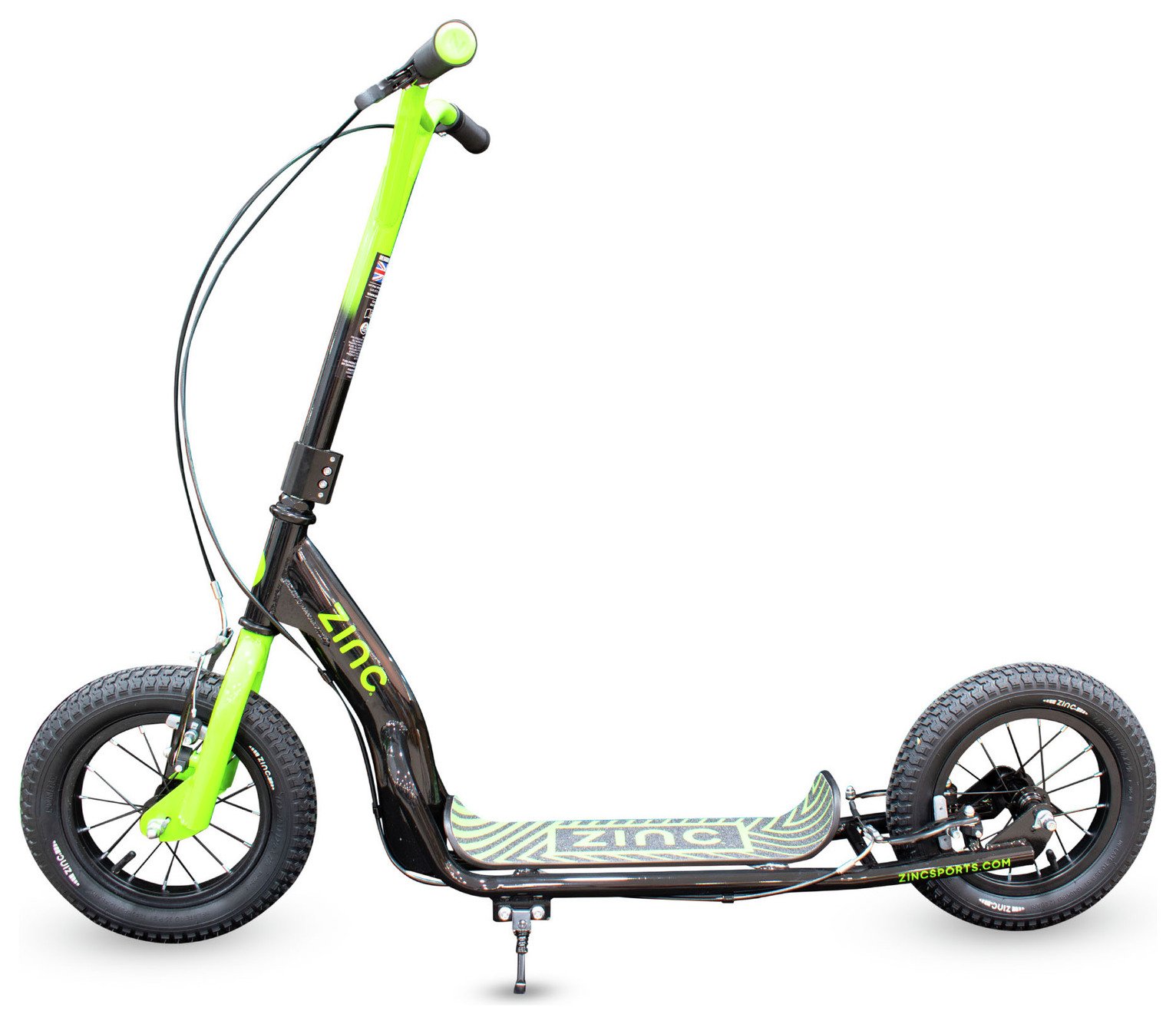 Zinc Radikal 12 inch Kids BMX Scooter - Green