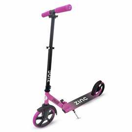 Zinc Cruise Kids Folding Big Wheel Scooter - Pink