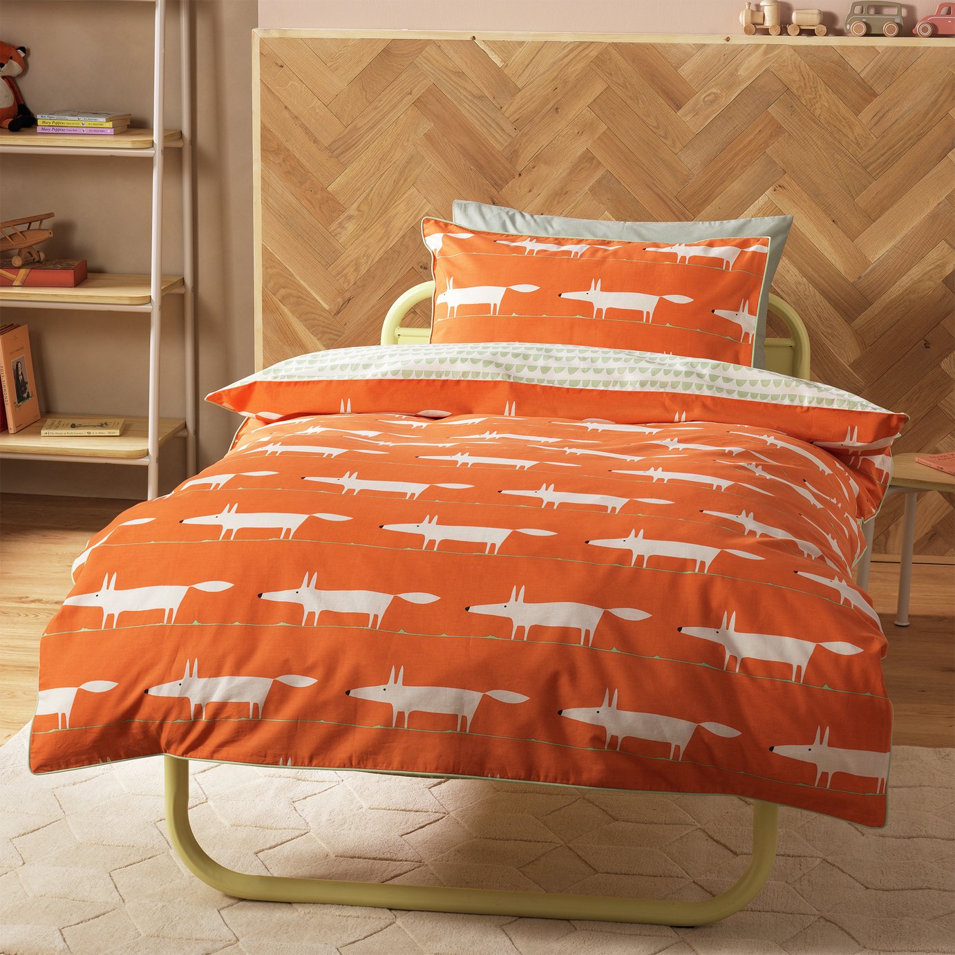 Habitat x Scion Cotton Mr Fox Family Bedding Set