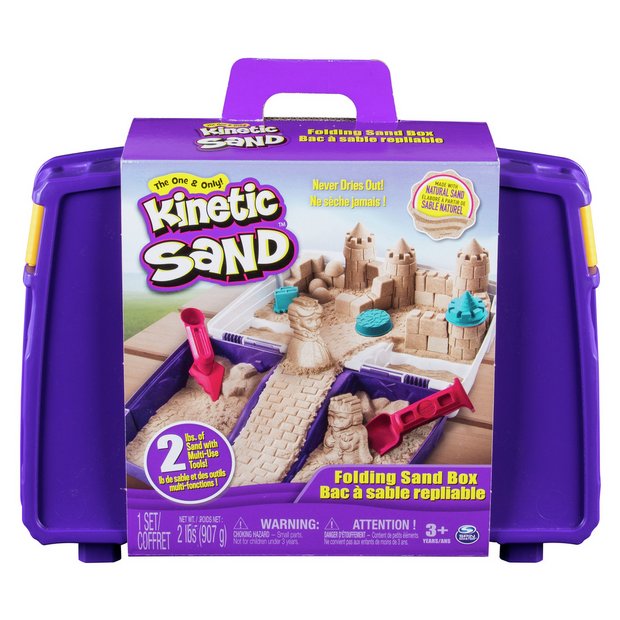 Buy Kinetic Sand Folding Sand Box Dough and modelling toys Argos