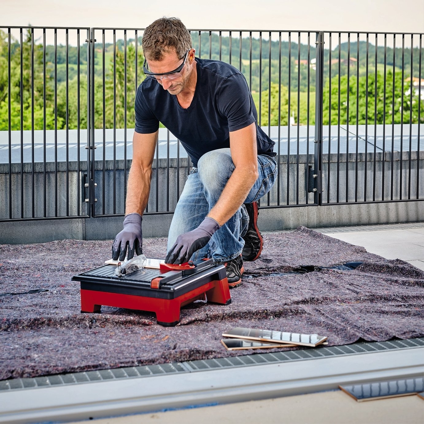 Einhell Solo Portable Tile Cutting Machine - 18V