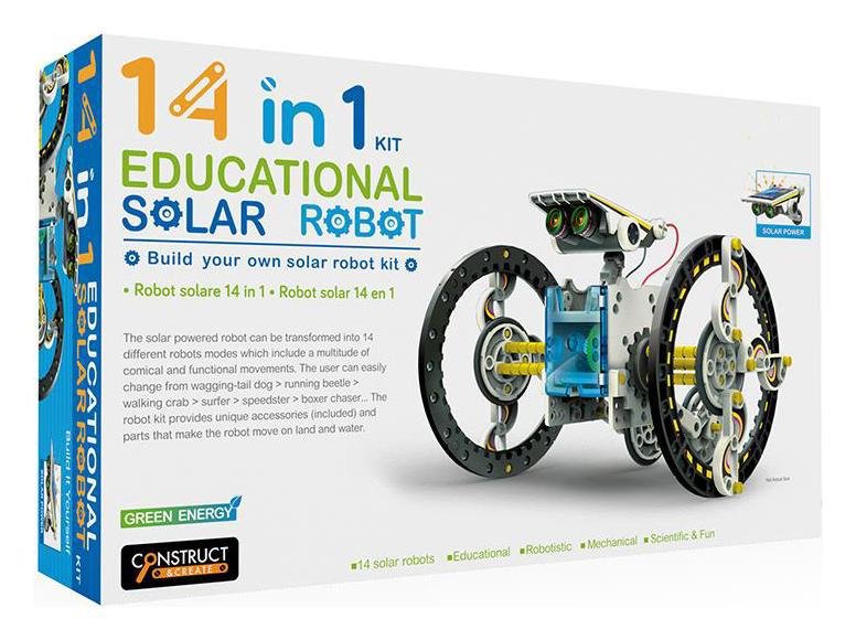 Menkind 14 In 1 Solar Robot Kit