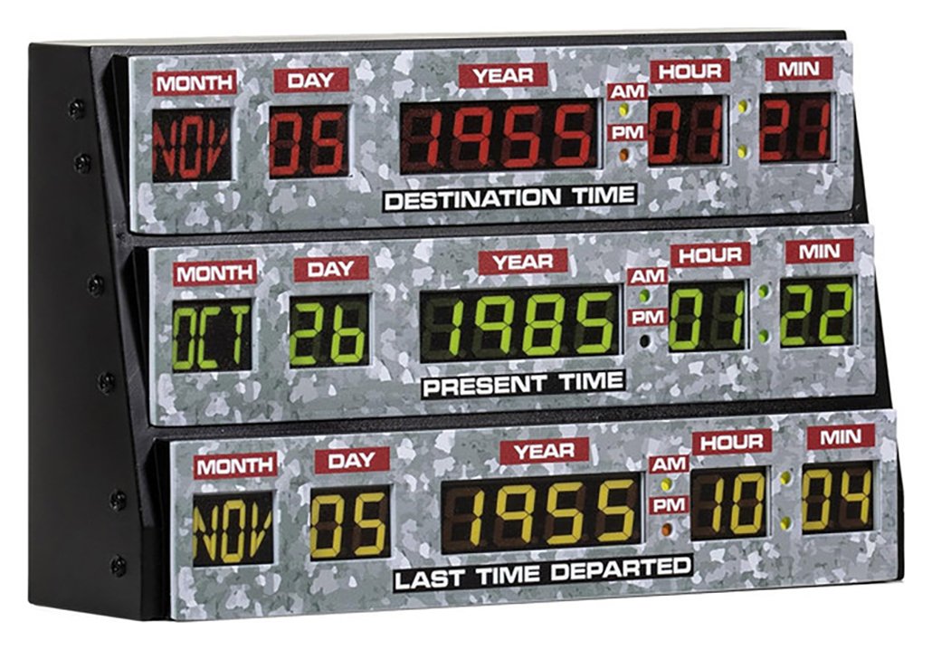 Menkind Back To The Future Time Machine Light