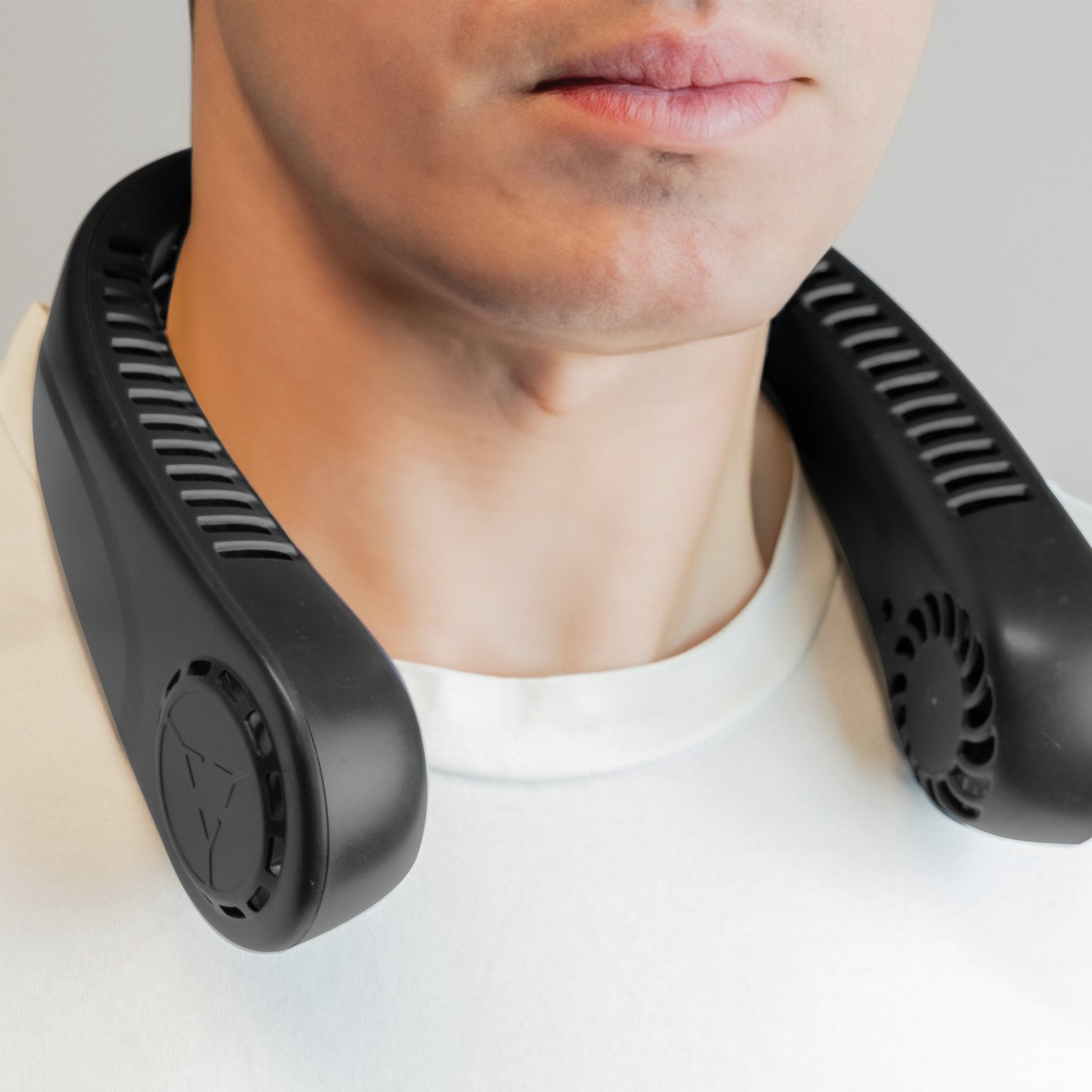 Menkind BeCool Bladeless Neck Fan Black