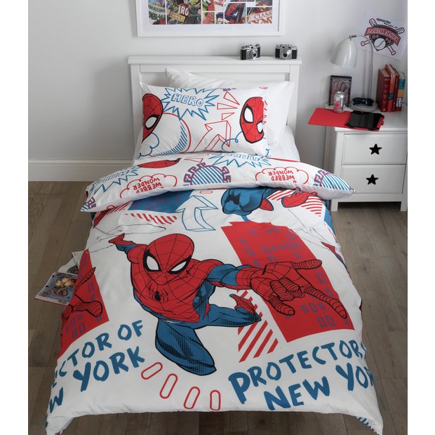 Buy Spider Man Bedding Set Single Kids Duvet Sets Argos