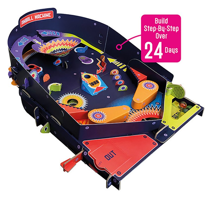 Menkind Build Your Own Pinball Machine Advent Calendar