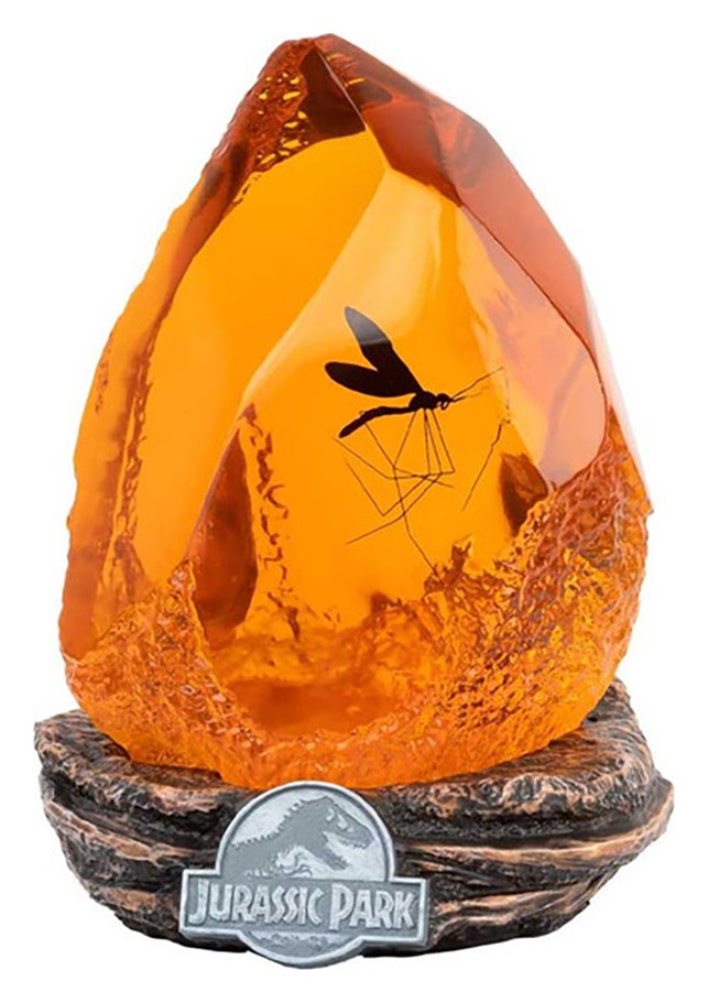 Menkind Jurassic Park Amber Lamp