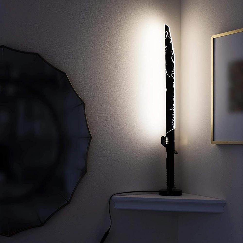 Menkind Mandalorian 59cm Dark Saber Desk Light