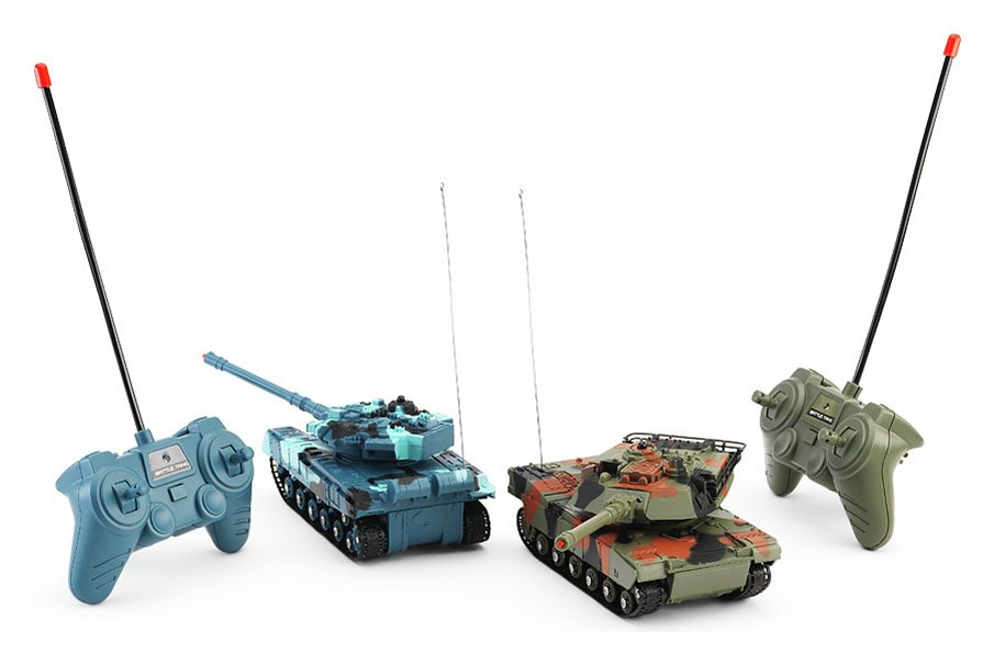 Menkind Twin Pack Radio Controlled Battle Tanks