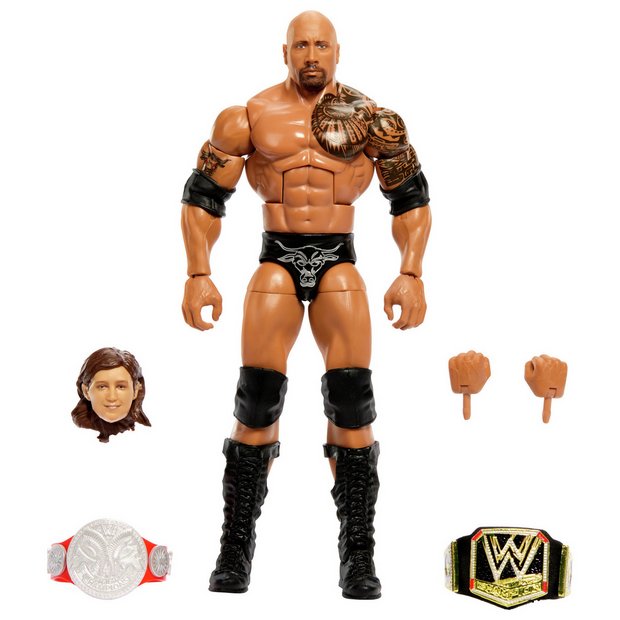 Buy WWE WrestleMania Elite Collection The Rock Action Figure