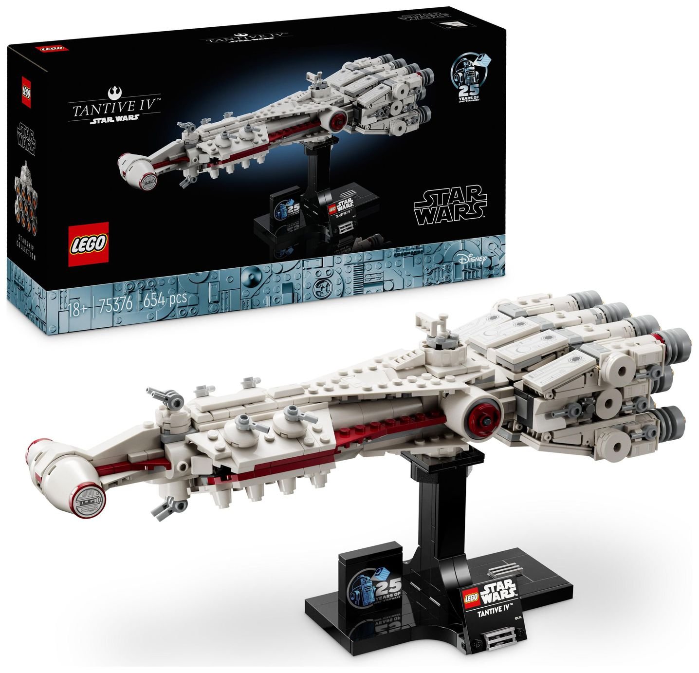 LEGO Star Wars Tantive IV Model Vehicle Set for Adults 75376