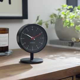 Habitat Analogue Alarm Clock - Black