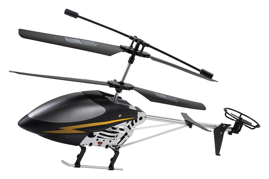 Menkind RED5 Radio Controlled Gyro Flyer Helicopter - Black
