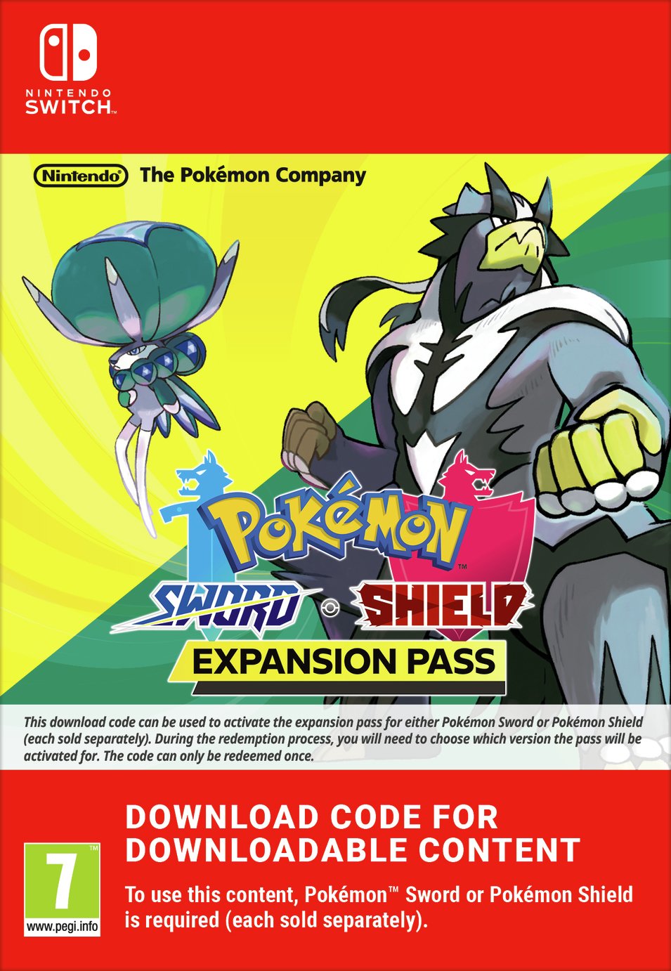 Pokemon Sword Or Shield - Expansion Pass DLC
