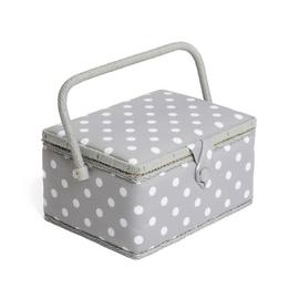 Hobby Gift Sewing Box Medium Size - Grey