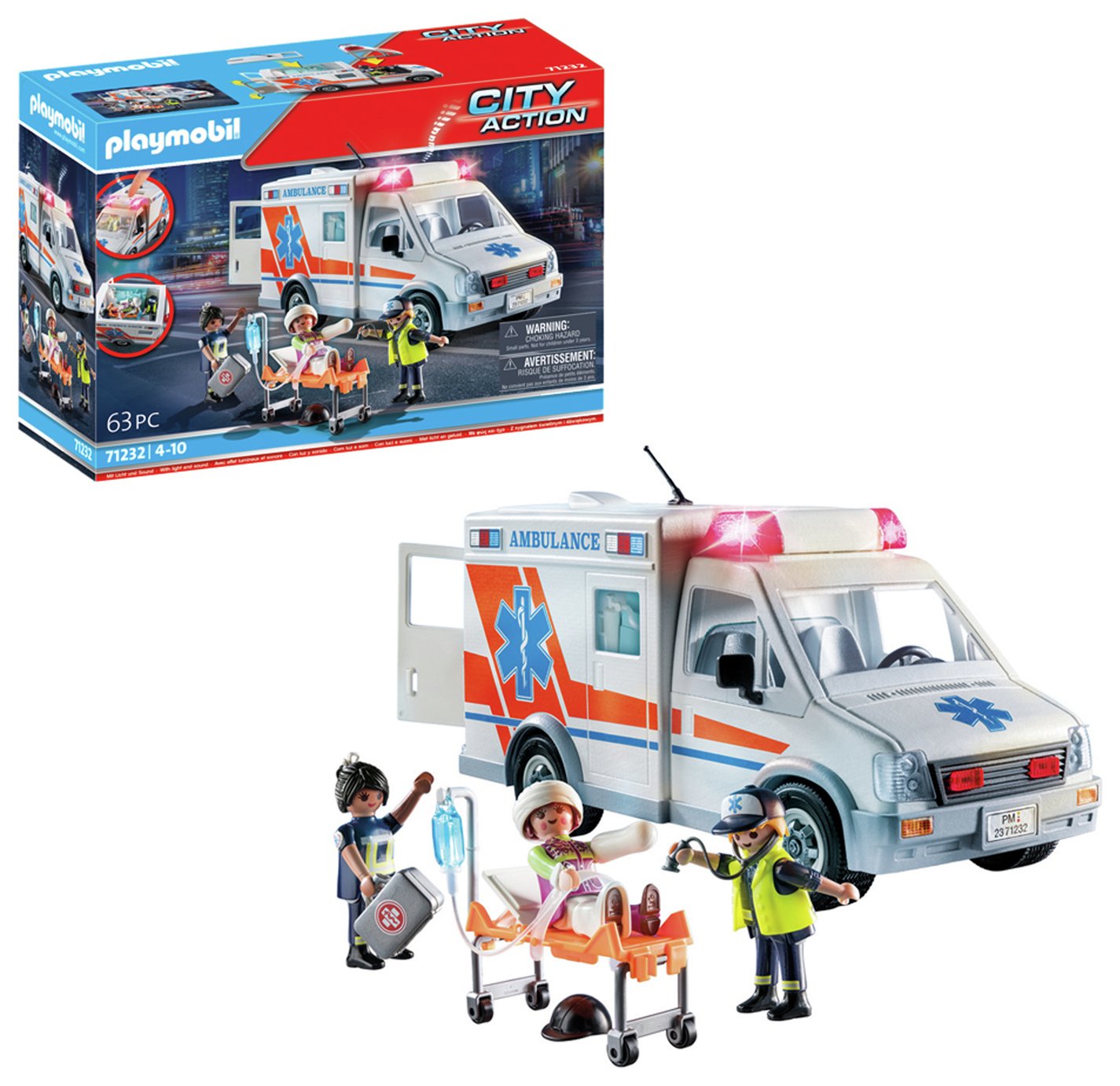 Playmobil City Action Ambulance With Sound