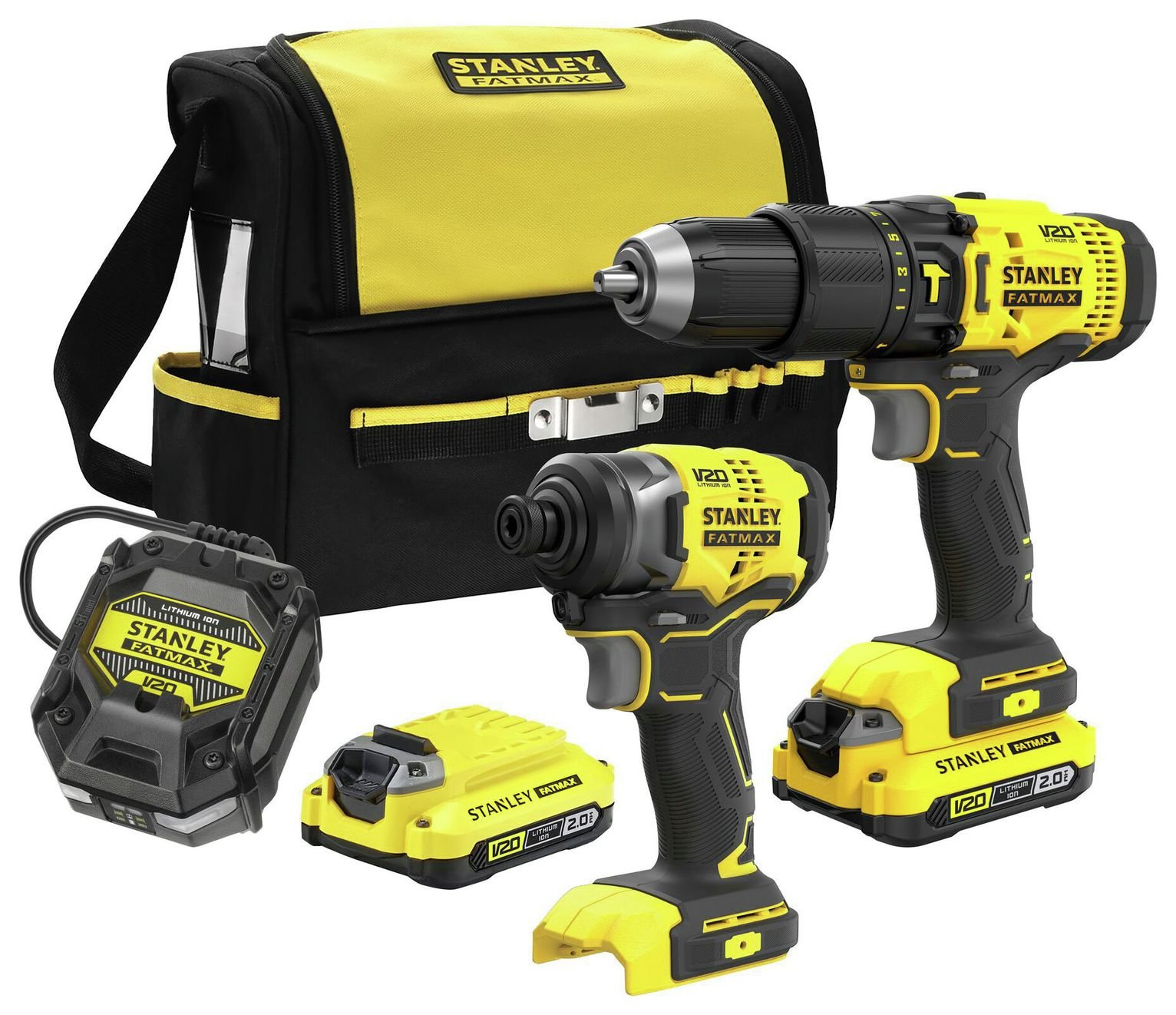 Stanley Fatmax V20 Combi Impact Cordless Driver Kit