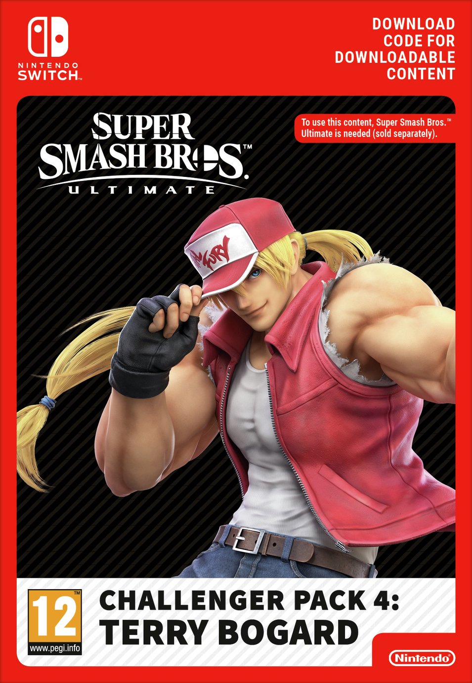 Super Smash Bros Ultimate Challenger Pack 4 Terry Bogard DLC