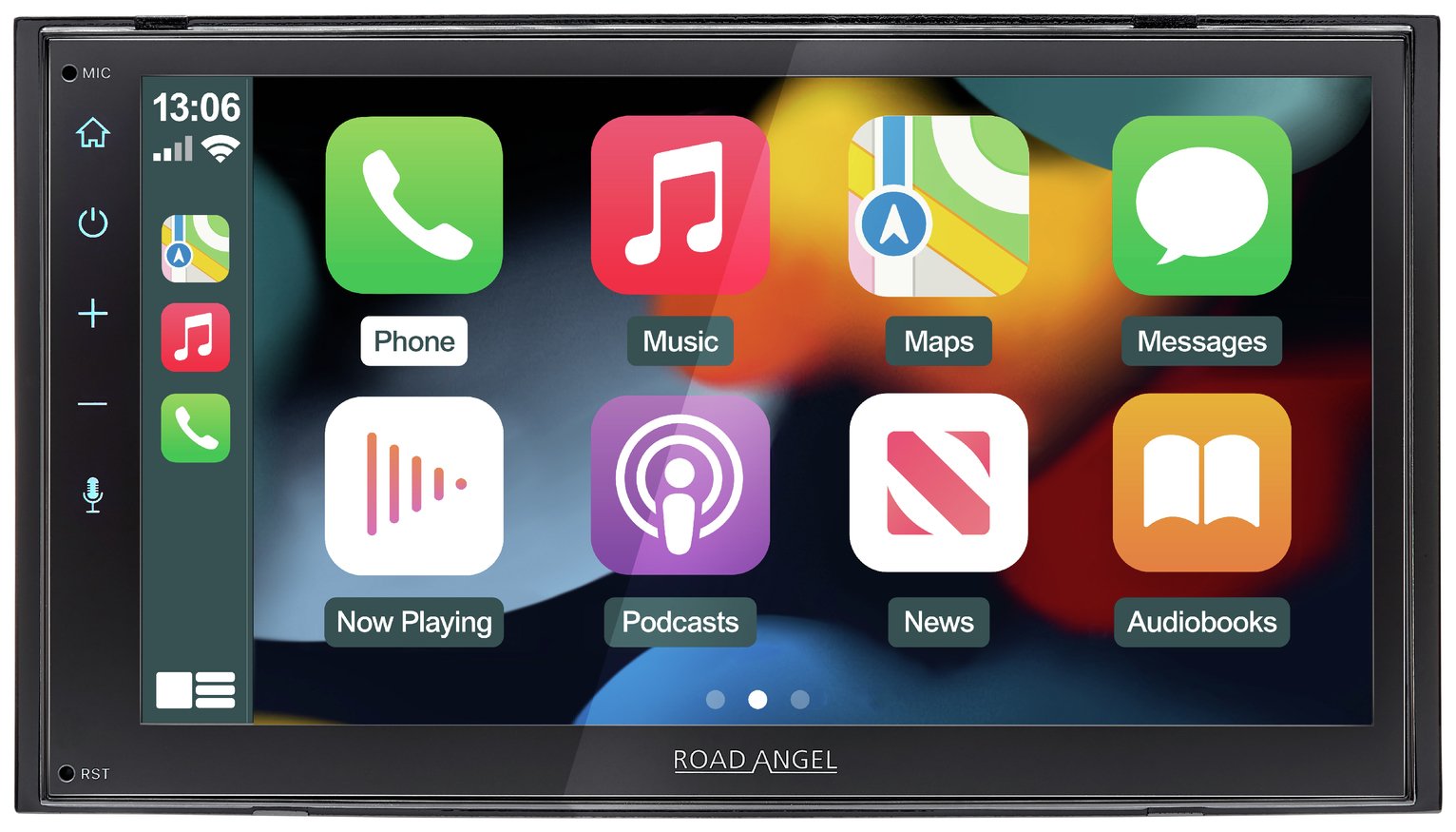 Road Angel 7 Inch Car Stereo Apple CarPlay & Android Auto