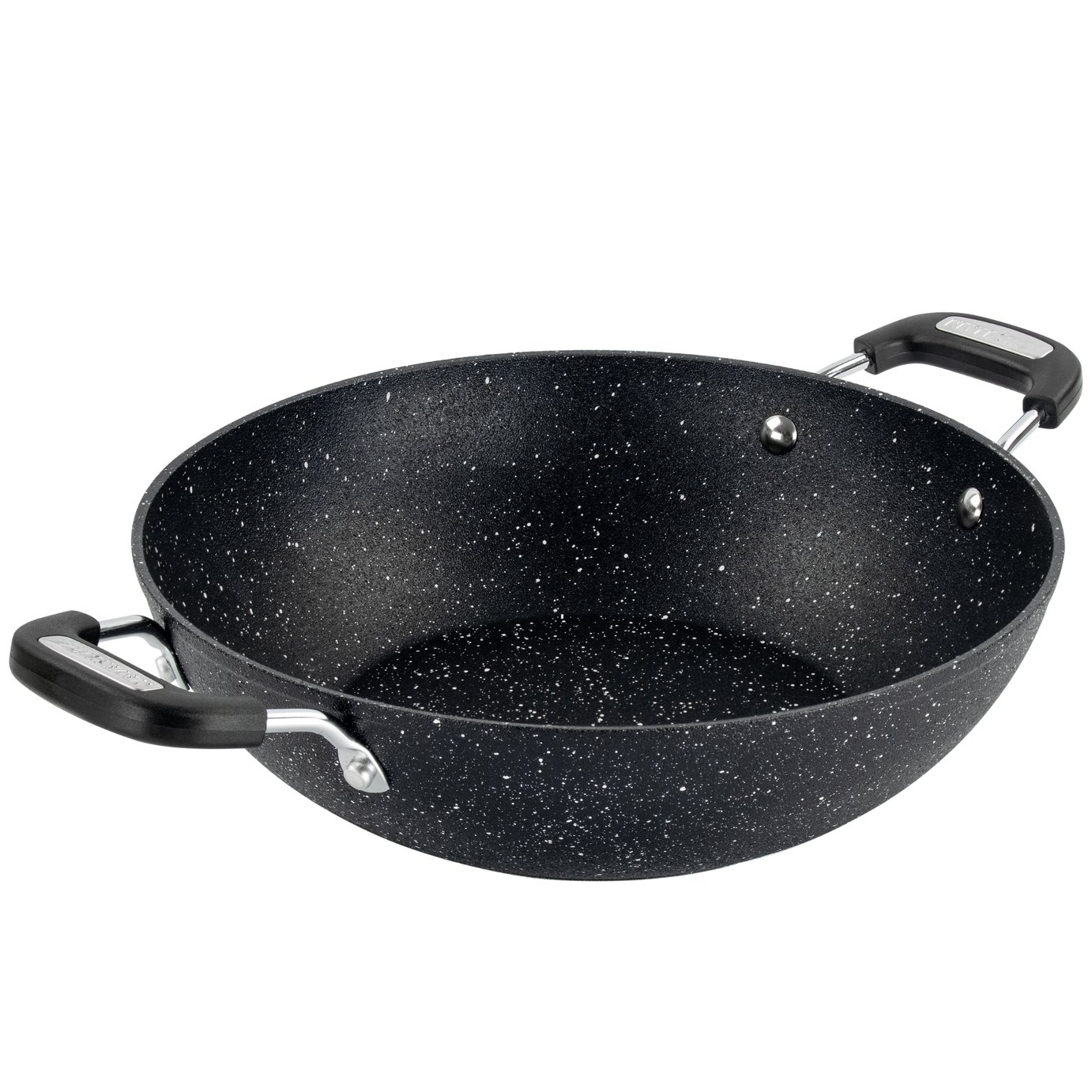 Scoville Neverstick 28cm Aluminium Kadai Pan