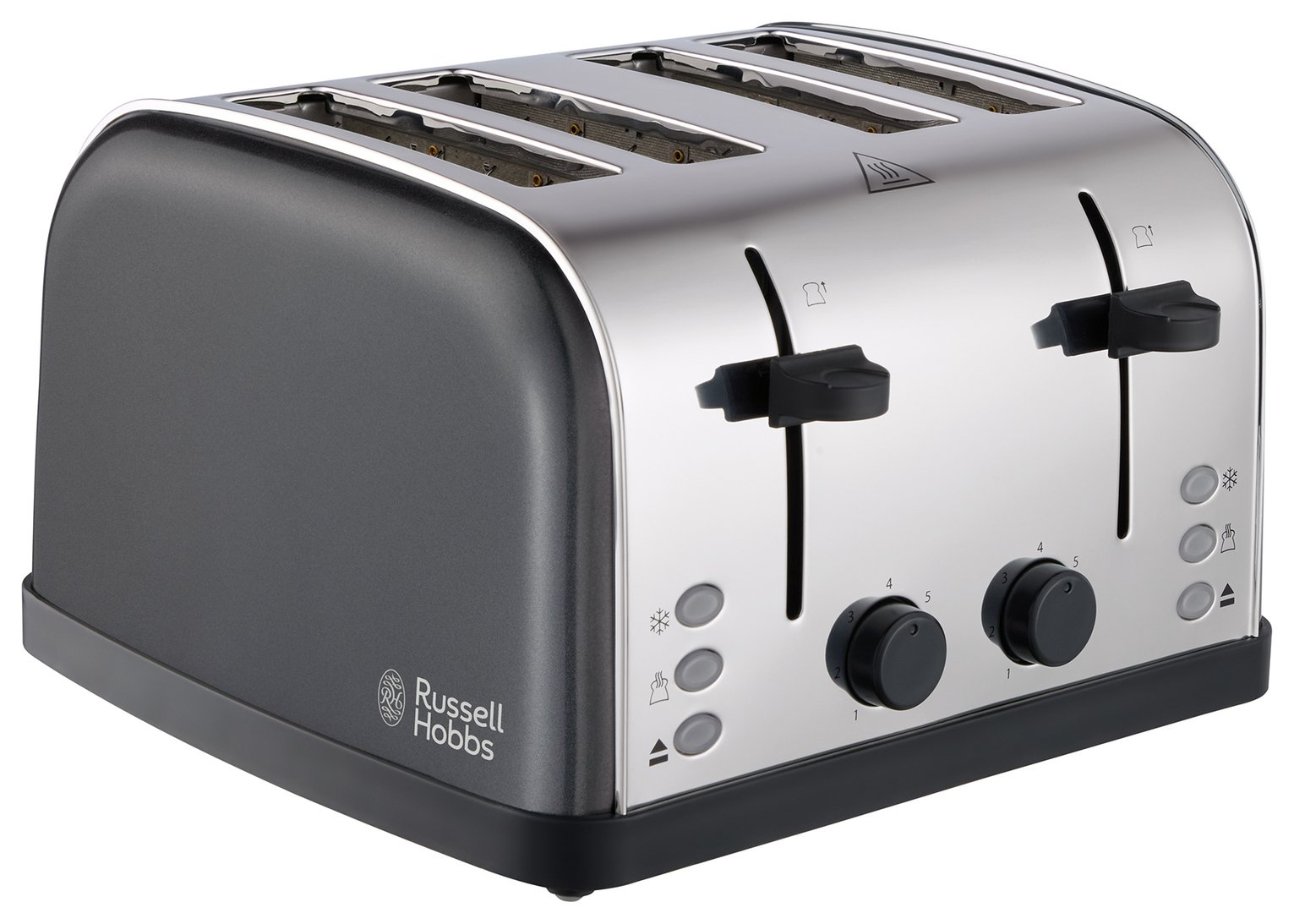 Russell Hobbs 28366 Worcester 4 Slice Toaster - Grey