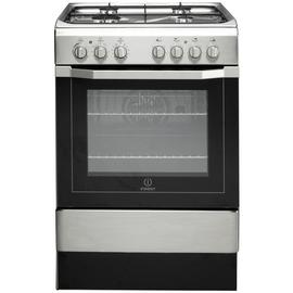 Indesit I6G52X 60cm Dual Fuel Cooker - Stainless Steel
